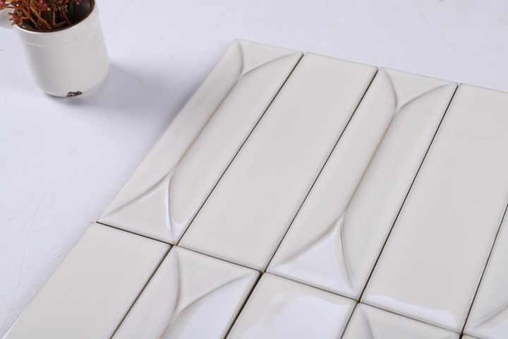 Bathroom Coffee Kiln Change Handmade Tile Nordic Kiln Change Glazed Bathroom Solid Color Kitchen Art 64X226 Porcelain Tiles T/T